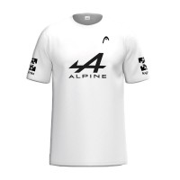 Head Arturo Coello White Black T-Shirt