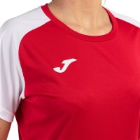 Maglietta Joma Academy IV Rossa Bianca Donna