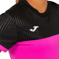 Joma Montreal Pink Black Maglietta da donna