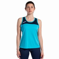 Joma Montreal Turquoise Fluor Navy Women''s T-Shirt