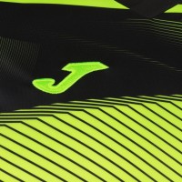 Joma Supernova II Fluorescent Yellow Black T-shirt