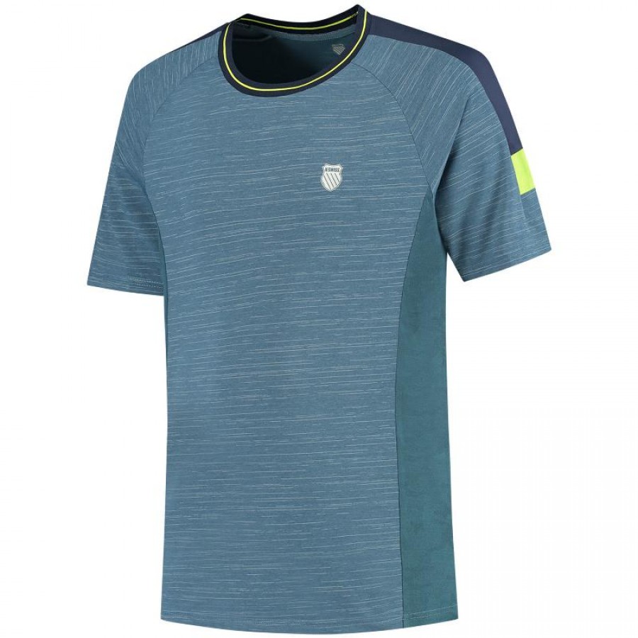 Camiseta Kswiss Hypercourt Melange Indien Sarcelle