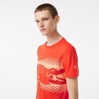 Lacoste Novak Djokovic T-shirt arancione