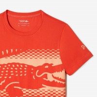 Lacoste Novak Djokovic T-shirt arancione