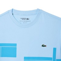 Lacoste Novak Djokovic Ultra Dry Blue T-Shirt