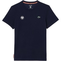 Maglietta Lacoste Roland Garros Blu Scuro