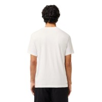 Camiseta Lacoste Sport Branco Preto