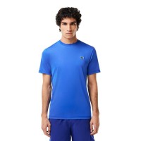 T-shirt Lacoste Sport Slim Fit Bleu