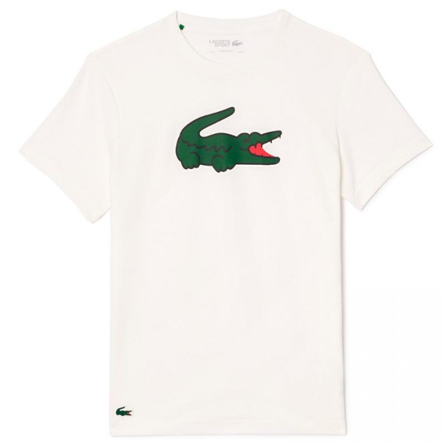 Lacoste Ultra Dry Maglietta Bianca