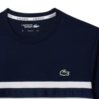 Camiseta Lacoste Ultra Dry White Azul Marinho