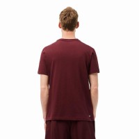 Lacoste Ultra Dry Burgundy T-shirt