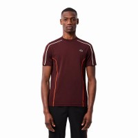 Lacoste Ultra Dry Pique Borgogna Maglietta