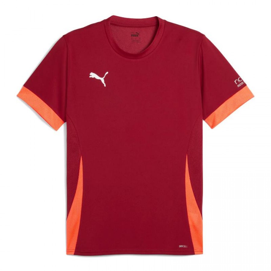 Puma Individual Maglietta Rosso Scuro