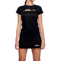 Siux Club Noir T-Shirt Femme