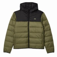 Veste Lacoste Kaki Vert Noir