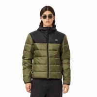 Veste Lacoste Kaki Vert Noir