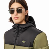 Veste Lacoste Kaki Vert Noir