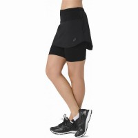 Asics Performance Black Gray Skirt