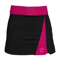 Black Crown Galicia Skirt Black Purple