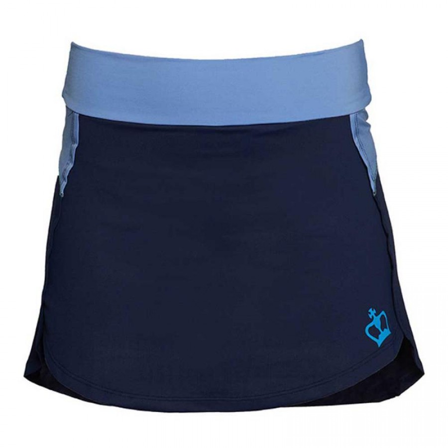 Black Crown Santander Blue Skirt