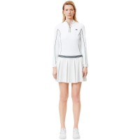 Lacoste Pique Bianco Verde Gonna