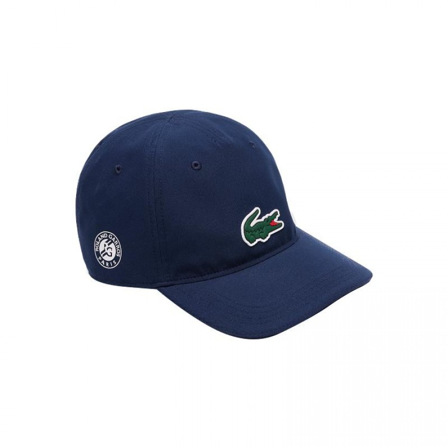 Cappellino Lacoste Roland Garros Blu Navy