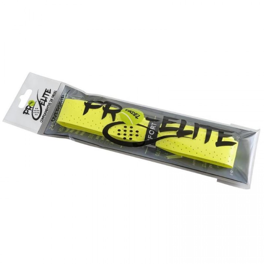 Grip Pro Elite Comfort Eva Perforated Fluorescent Yellow 1 Unit