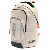 Lok Maxx Off-White Orange Backpack