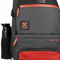 Mochila Nox AT10 Luxury Open Series Negro Rojo