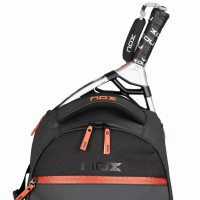 Mochila Nox AT10 Luxury Open Series Negro Rojo