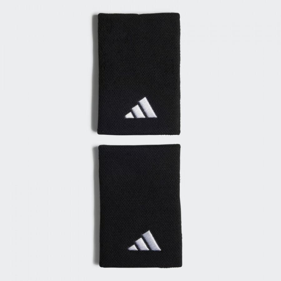 Adidas Large Braccialetti neri 2 unita