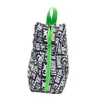 Lok DNA Black Dark Gray Lime Toiletry Bag