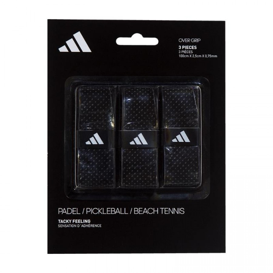 Overgrips Adidas Tacky Feeling Black 3 Unidades