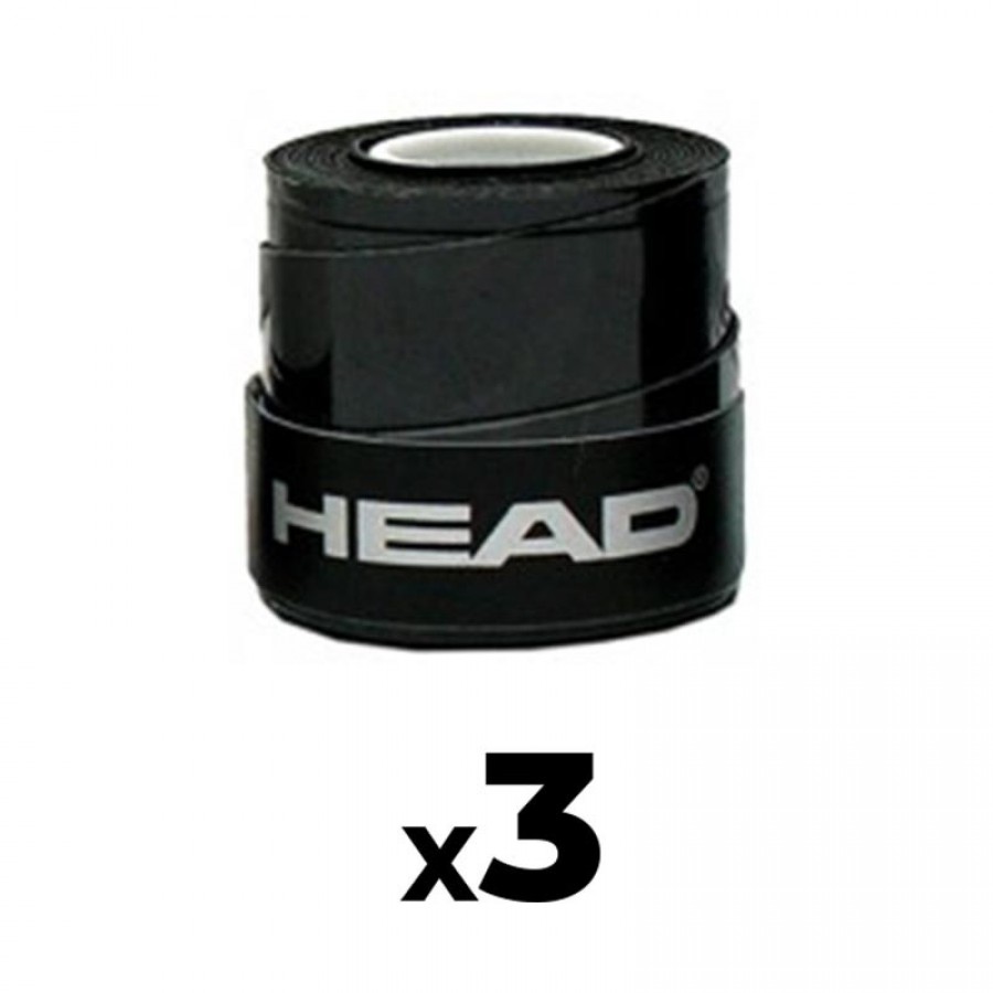 Overgrips Head Xtreme Soft Negro 3 Unidades - Barata Oferta Outlet