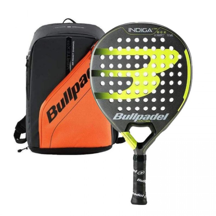 Pack Pala Bullpadel Indiga Control