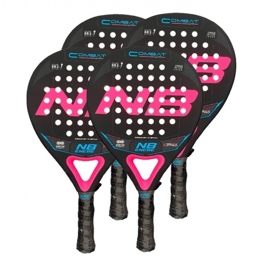 Confezione Enebe Combat Pink Paddle x4