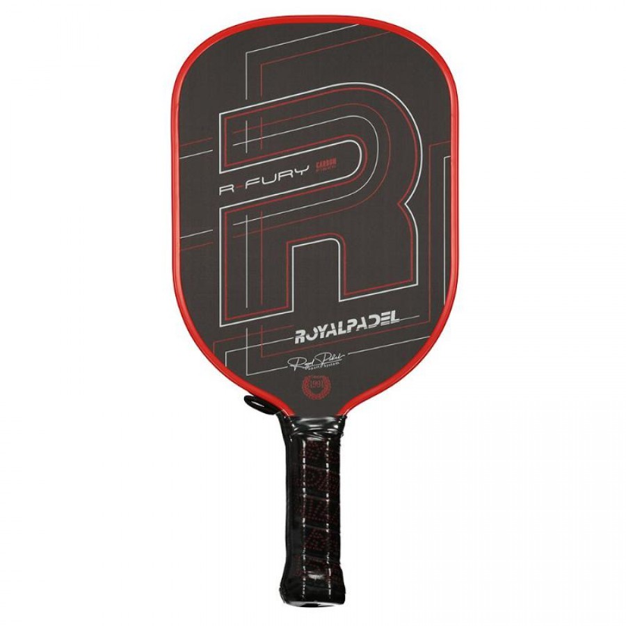 Royal Padel R-Fury Racchetta da pickleball rossa