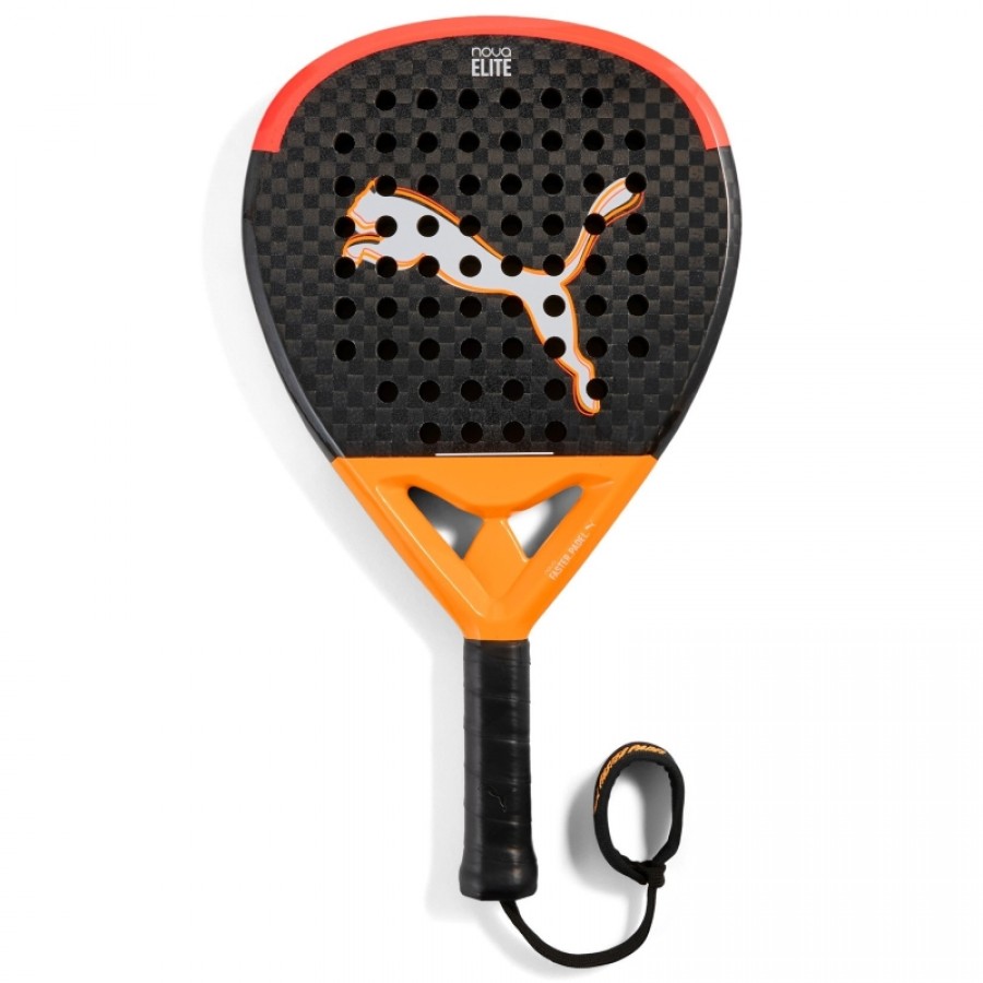 Puma Nova Elite Power Black Orange Red Racket