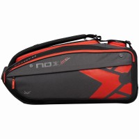 Borsa per racchette da padel Nox AT10 XXL nera rossa