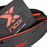 Borsa per racchette da padel Nox AT10 XXL nera rossa