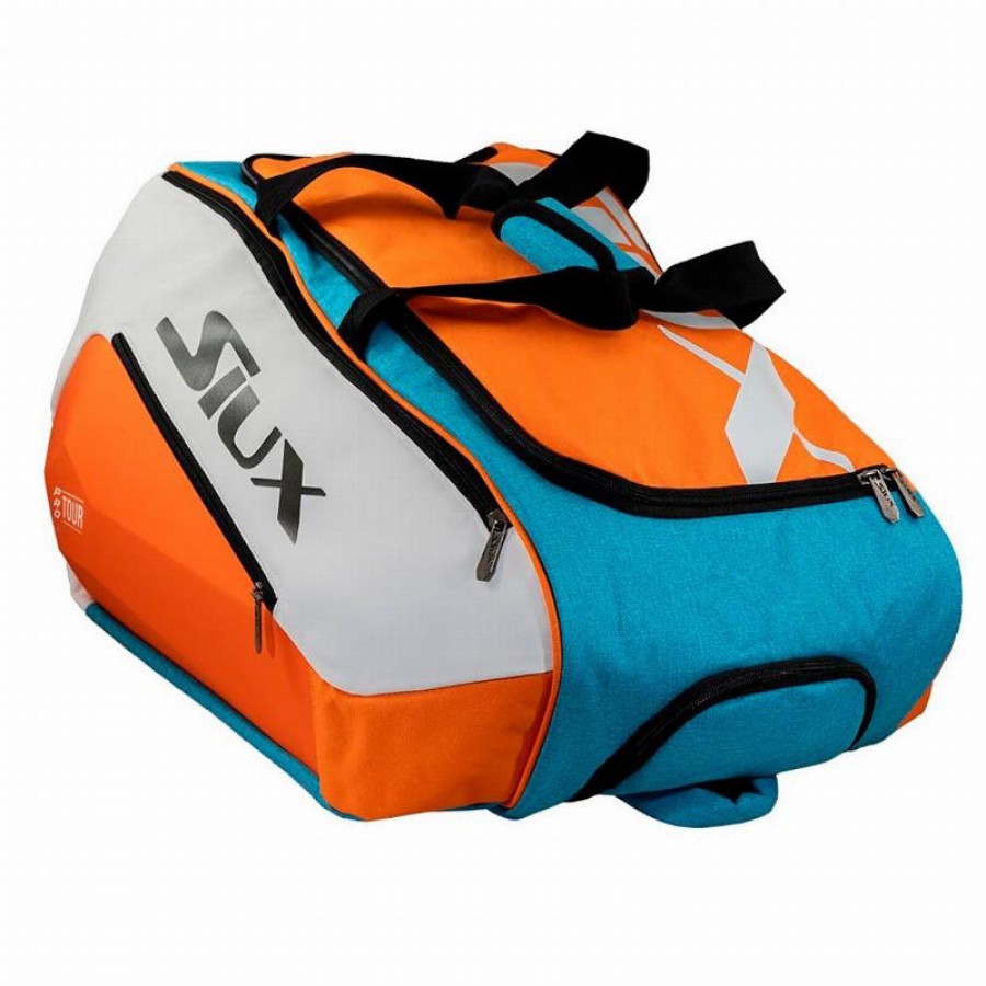 Siux Pro Tour Blue Orange Padel Bag