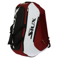 Siux Sanyo Diablo vermelho preto saco raquete de padel