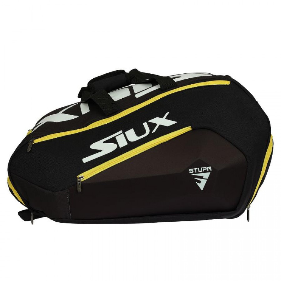 Siux Stupa Electra Nero Giallo Borsa Per Racchette Da Padel