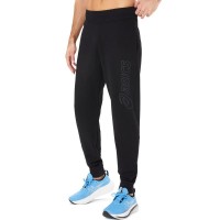 Pantalon Asics Logo Negro Gris