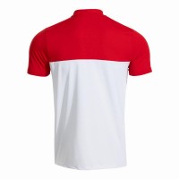 Joma A1 Padel Polo White Red