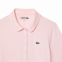 Polo donna Lacoste Pique rosa