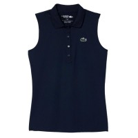 Lacoste Ultra Dry Navy Blue Women''s Polo