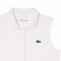 Polo Lacoste Ultra Dry White Donna