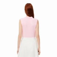 Polo femme Lacoste Ultra Dry Pink