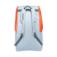 Head Radical 12R Monstercombi Gray Orange Racket Bag